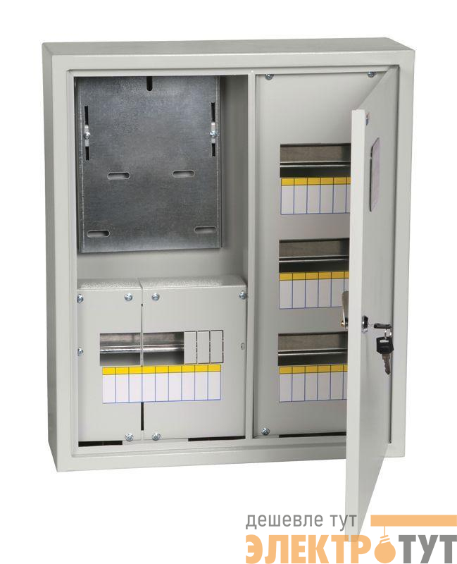 Корпус ЩУРн-3/24 TITAN 560х480х165мм IP31 метал. IEK MKM32-N-24-31-ZO