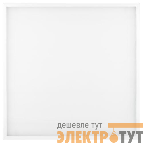 Светильник светодиодный SPO-640-3-6K-32 32Вт 6500К IP40 4000лм 588х588х19мм Грильято панель матов. Эра Б0061335