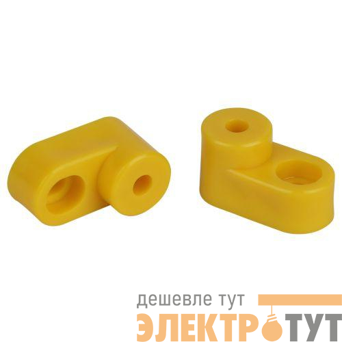 Изолятор для шин NO-224-69 угловой желт. Эра Б0062939