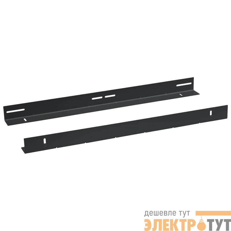 Направляющая в шкаф глубиной 1000мм для установки серверного оборудования JH05-10-100KG-BK пара усиленные до 100кг черн. (RAL 9004) (уп.2шт) Cabeus 8636c