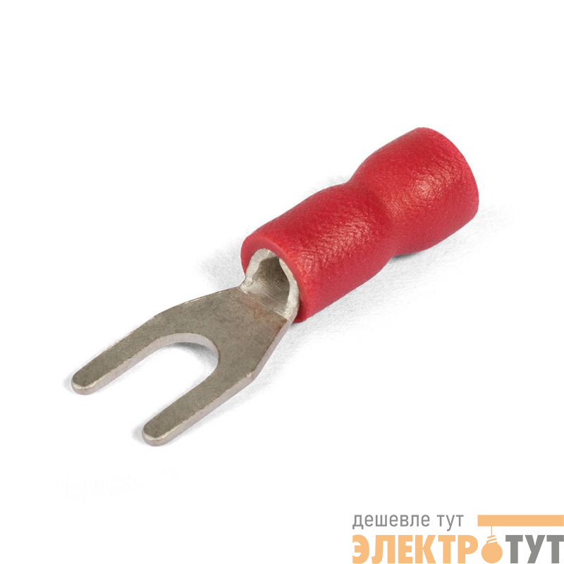 Наконечник кабельный вилочный изолир. НВИ 1.5-4 EasyFix (уп.100шт) КВТ 90901