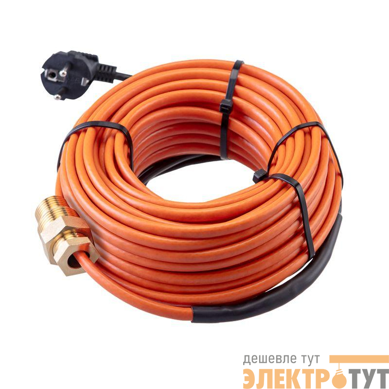 Кабель греющий саморег. 10 ККНС 2ЛПп-ЭЛ 65/85 в трубу 15м/150Вт PROconnect 51-0606-4