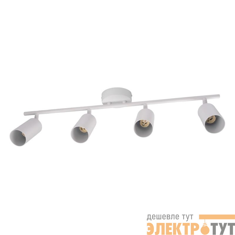 Светильник PCL-0404 4xGU10 IP20 230В WH настен./потолочн. декор. под лампу JazzWay 5066700