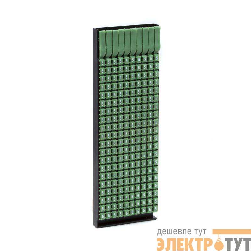 Маркер для кабеля сечением 4-6мм символ "5" (уп.160шт) DKC MKF5S3