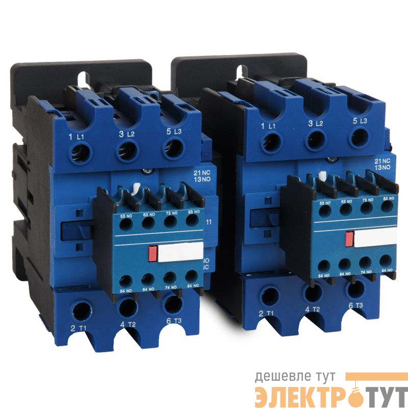 Контактор ПМ12-100550 УХЛ4 В 100А кат. 380В AC 4НО+4НЗ КЭАЗ 312373