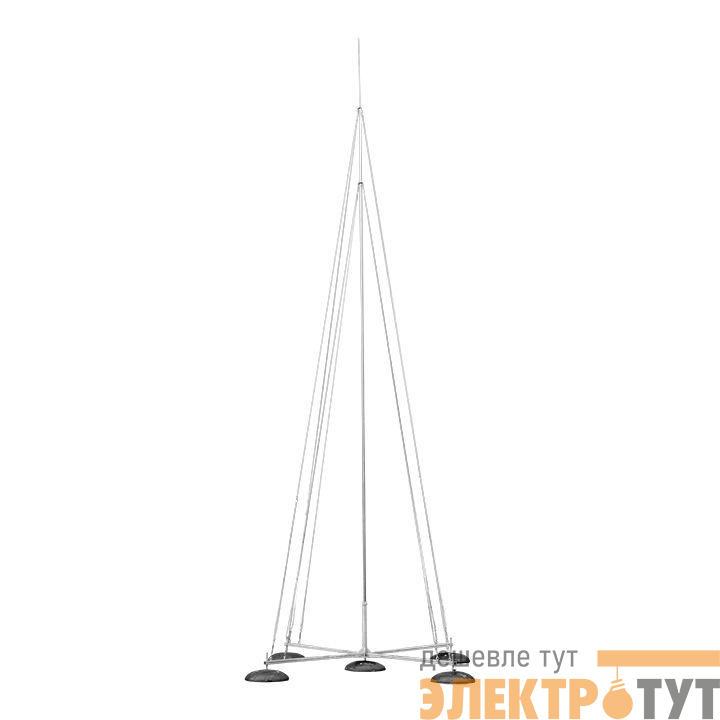 Мачта молниеприемная d40мм L12000 AL/NI EKF lp-l12000