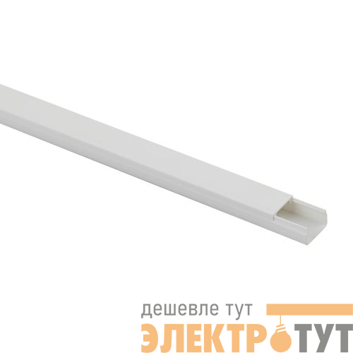 Кабель-канал 15х10 L2000 бел. KK-W-15-10 Эра Б0031130