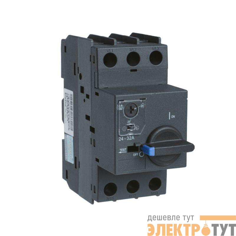 Выключатель автоматический для защиты двигателя NS8-32X E 0.25-0.4А (тип А) с поворотной рукояткой CHINT 570062