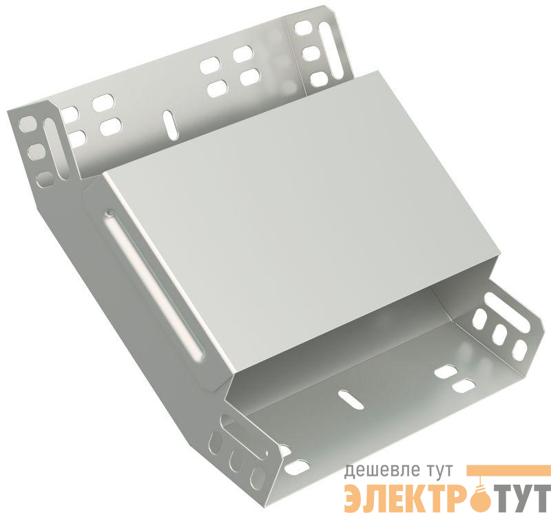 Угол для лотка вертикальный внутренний 45град. 600х80 IEK CLP3V-080-600
