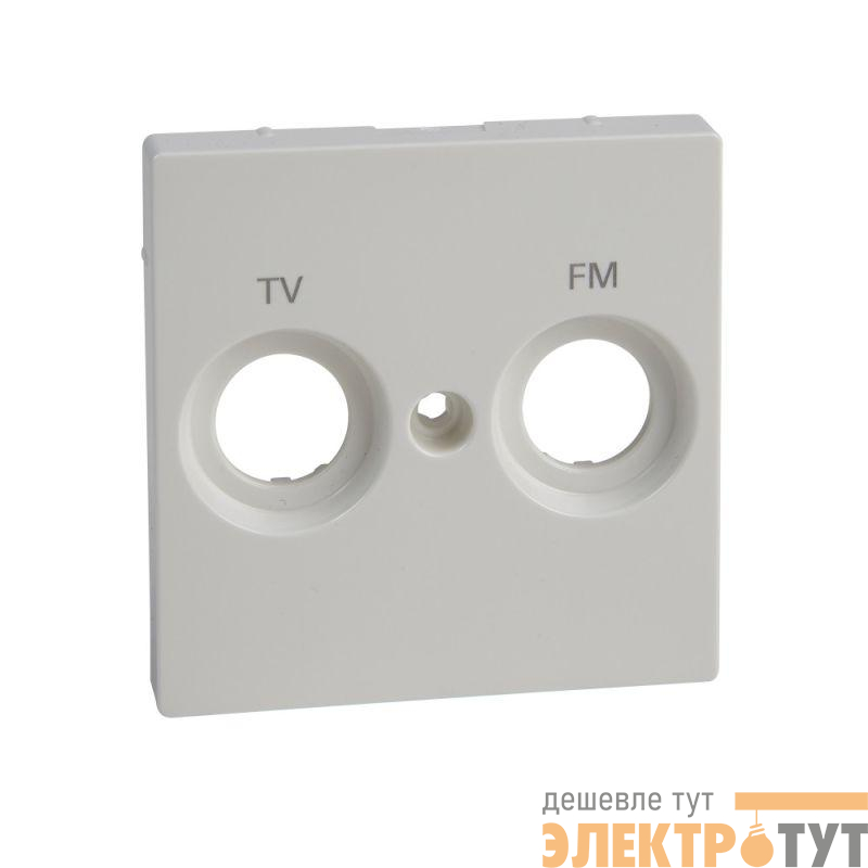 Накладка для роз. FM и TV Merten с маркир. полярно бел. SchE MTN299919