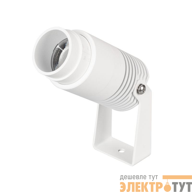 Светильник светодиодный ALT-RAY-ZOOM-R52-8W Warm3000 WH 10-40deg 230В IP67 метал. Arlight 042676