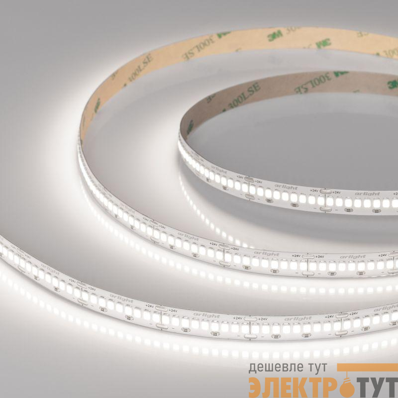 Лента светодиодная ULTRA-A288-10mm 24V Day 5000К 17Вт/м IP20 высок. эффект. 200лм/Вт (уп.5м) Arlight 054929