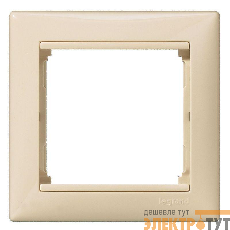 Рамка 1-м Valena горизонт. сл. кость (DIY-упак.) IEK 695631