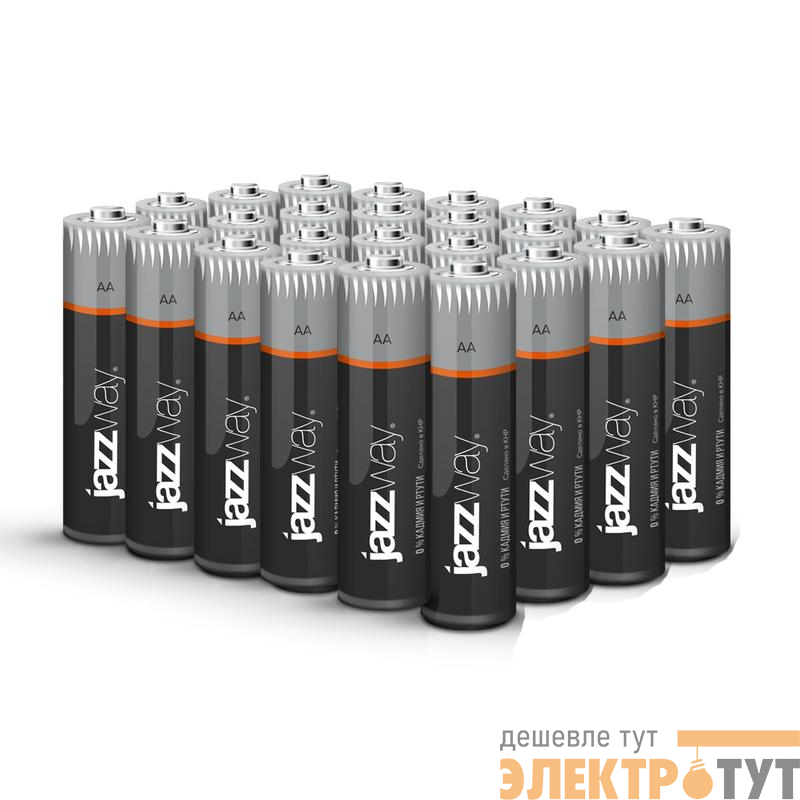 Элемент питания алкалиновый AA/LR6 1.5В Ultra Alkaline PB-24 (уп.24шт) JazzWay 5026803