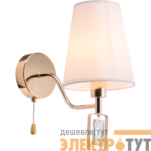 Бра Cristal 2095-401 настенный 1хЕ14 40Вт классика с выключателем Rivoli Б0062119