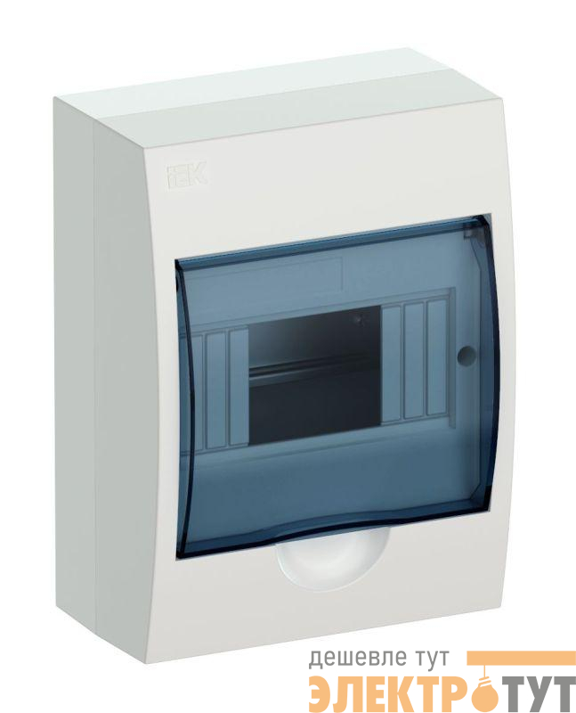 Корпус навесной ЩРН-П-6 Krepta 3 IP41 пластик. бел. IEK MKP12-N-06-40-20