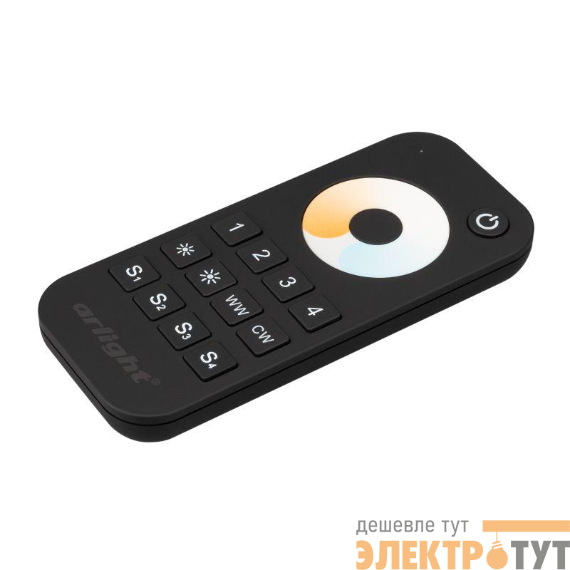 Пульт SMART-R34-MIX Black (4 зоны 2.4G) IP20 пластик Arlight 031936