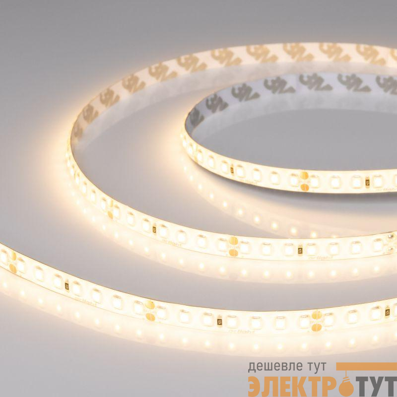 Лента светодиодная RTW-SE-A140-8mm 24В Warm 2700К 5Вт/м IP65 герметичная (уп.5м) Arlight 057517
