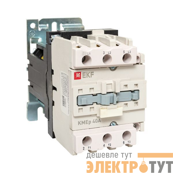 Контактор КМЭп 40А кат. 24В DC 1НО+1НЗ PROxima EKF ctr-s-40-24-nc-p