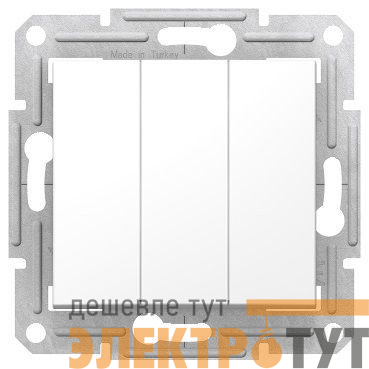 Выключатель 3-кл. Sedna 230В 10AX бел. SchE SDN0300621