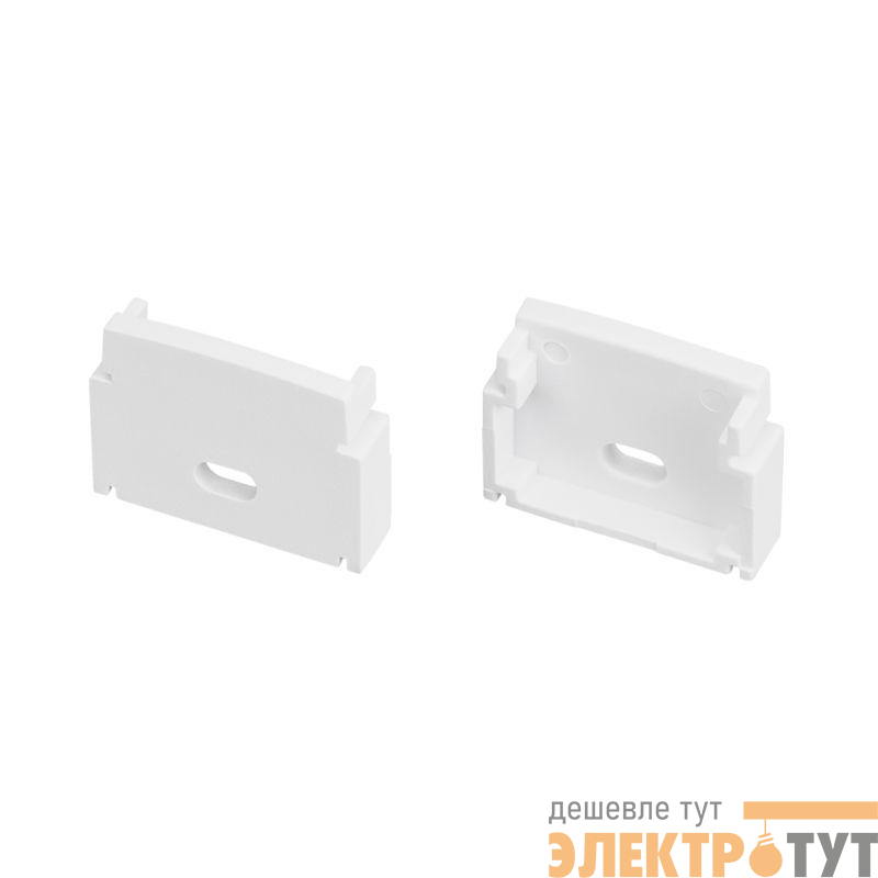 Заглушка FANTOM-W23-S с отверстием пластик (комплект) Arlight 047500