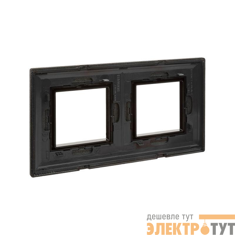 Рамка 2-м 4мод. Avanti метал. графит. DKC 4407854