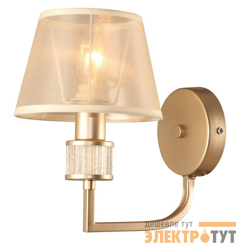 Бра Elinor 2083-401 настенный 1хE14 40Вт классика Rivoli Б0055623