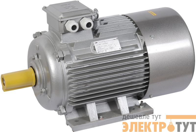 Электродвигатель АИР DRIVE 3ф 180S4 380/660В 22кВт 1500об/мин 1081 IEK DRV180-S4-022-0-1510