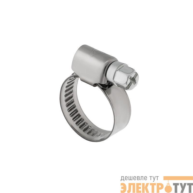 Хомут червячный 12-20/9-0.6мм нержавеющая сталь W2 Rexant 07-0712