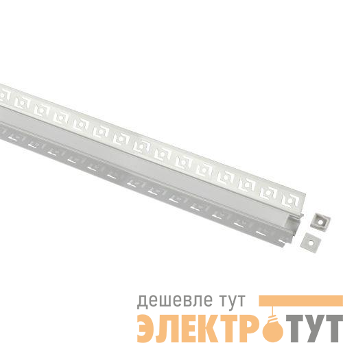 Комплект с анодированным профилем под штукатурку 4624 для внутреннего угла 46х24мм 2.5м Эра Б0062843