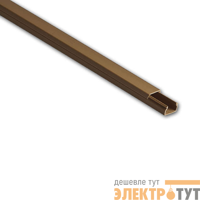 Кабель-канал 15х10 L2000 пластик коричн. Ruvinil РКК-15х10-К