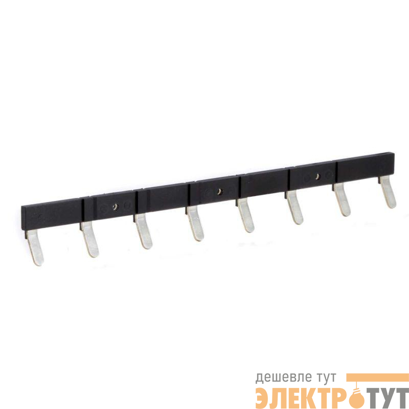 Соединитель для колодок шинный 8-полюсный IR-B1/B2-SC/PT и IRM-B-SC/PT-1/2 черн. DKC IR-AB