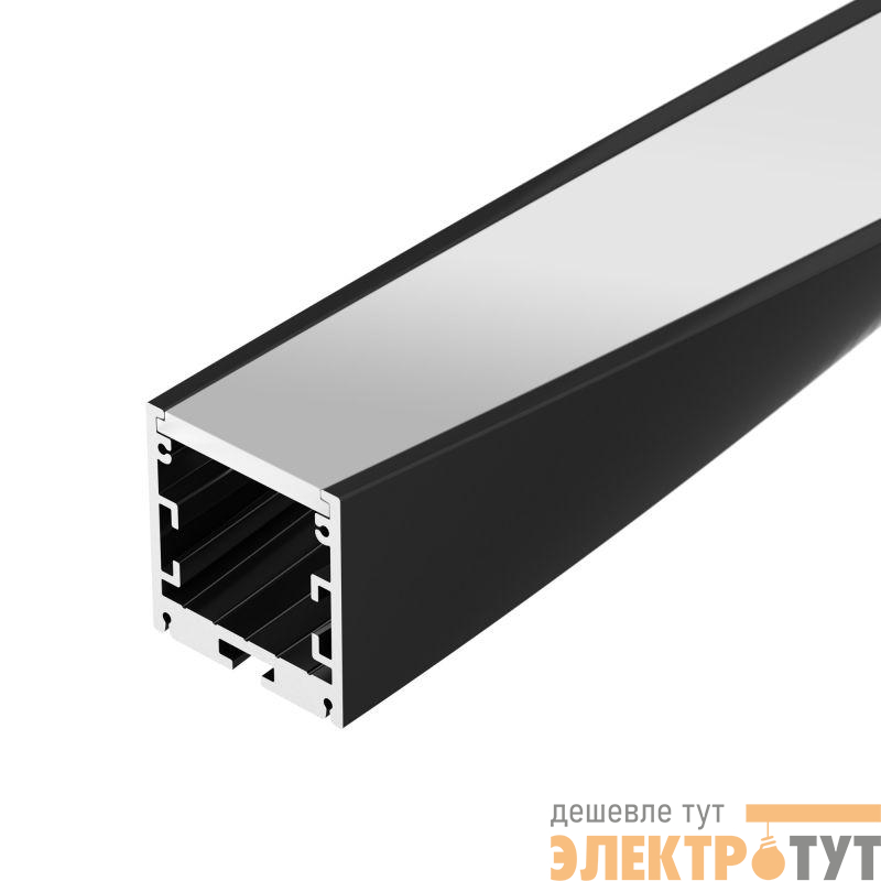 Профиль SL-ARC-3535-TWIST90R-400 BLACK алюм. Arlight 032682