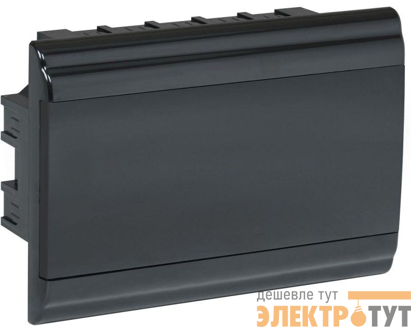 Корпус модульный встраиваемый ЩРВ-П-12 PRIME IP41 пластик. черн. IEK MKP13-V-01-12-41-K02