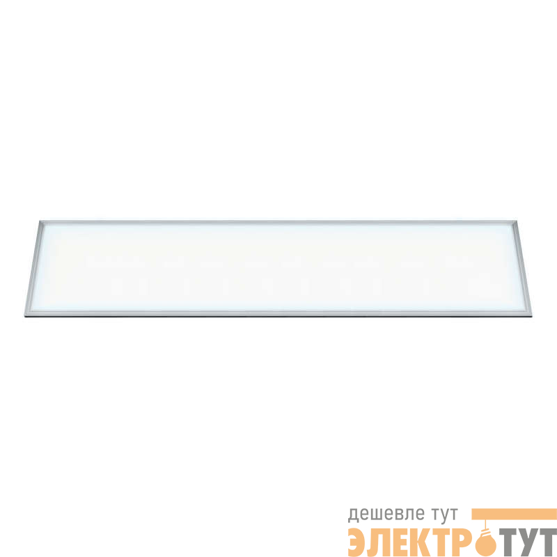 Светильник светодиодный ULP-30120-36W/DW EFFECTIVE SILVER 36Вт 6500К офисный потолочный встраив. опал. рассеив. с источником питания серебр. Uniel UL-00001789