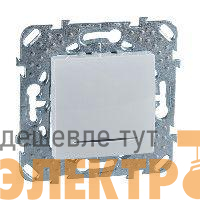 Механизм переключателя перекрестного 1-кл. СП Unica 10А IP20 (сх. 7а) с подсветкой бел. SchE MGU5.205.18NZD